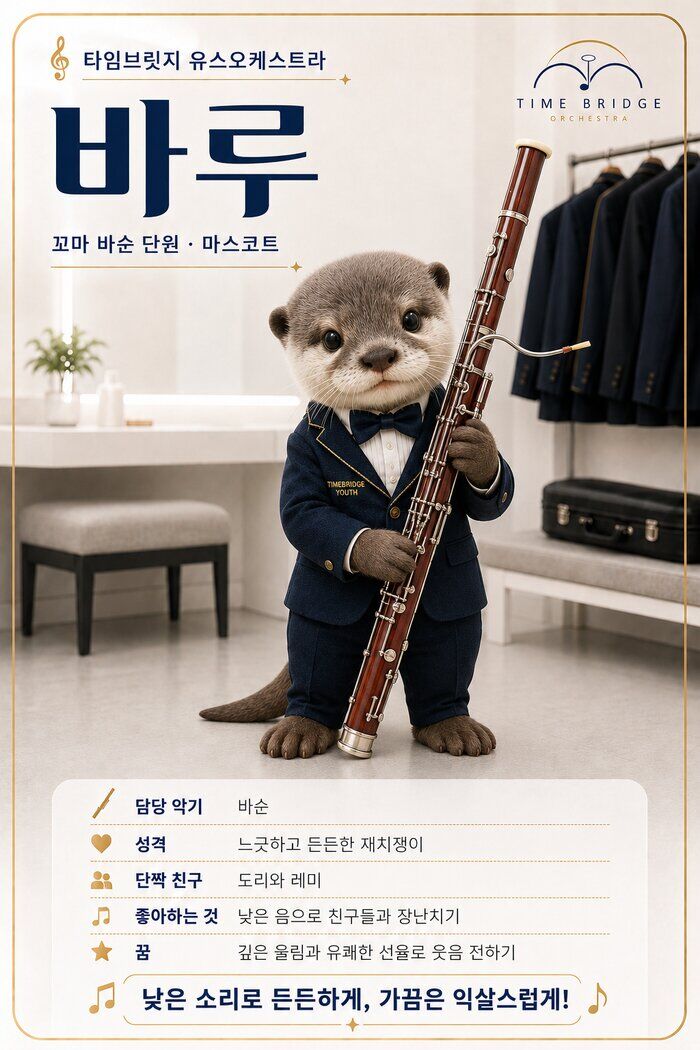 바루 — 꼬마 바순 단원 마스코트